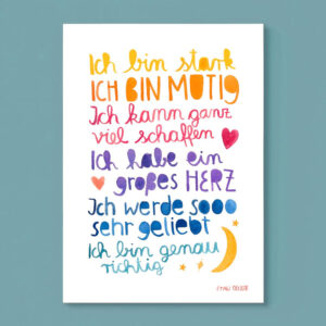 Frau Ottilie - Print *Affirmation*