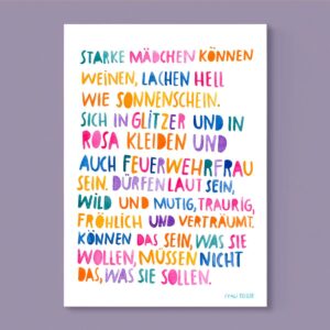 Frau Ottilie - Print *Starke Mädchen*