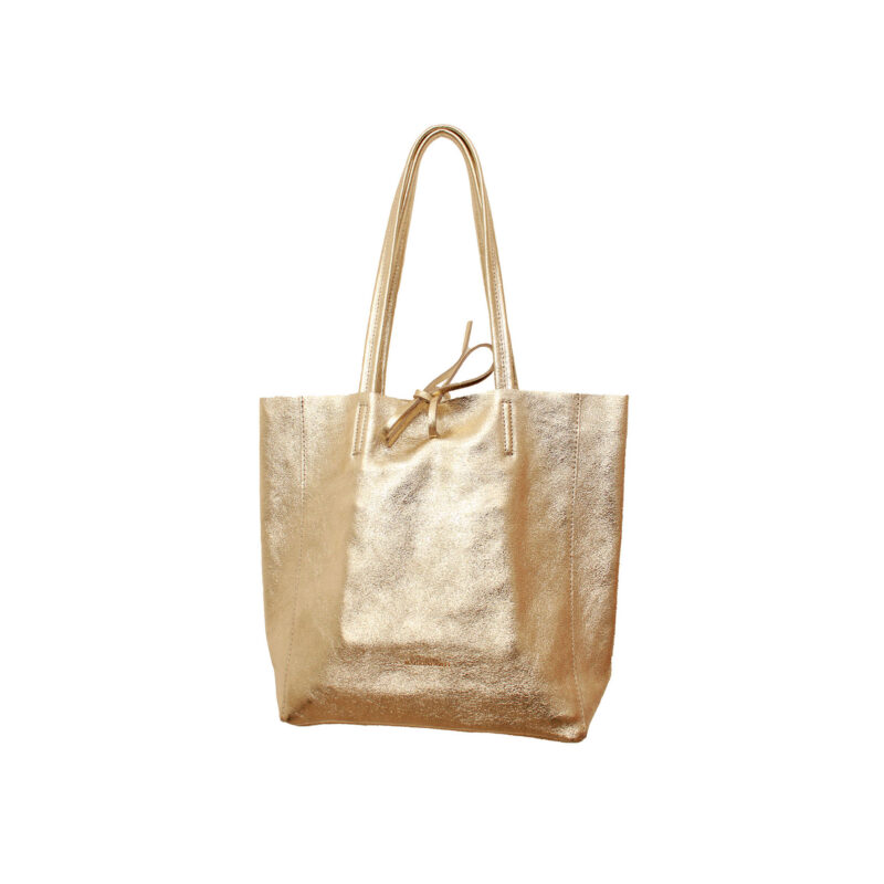 Maison Fanli - Shopper - Echt Leder - Small (Gold)