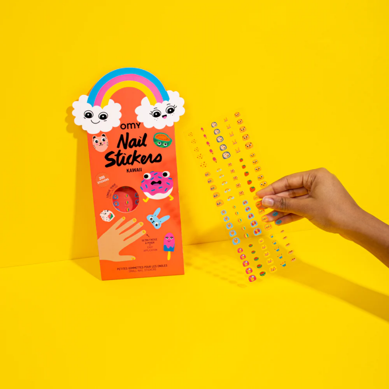 Aufkleber für die Nägel "Nail Stickers" - Kawaii – Bild 2