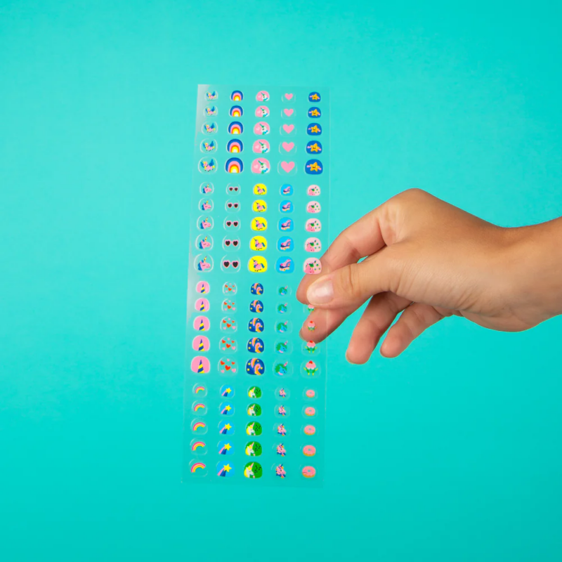 Aufkleber für die Nägel "Nail Stickers" - Lily – Bild 2