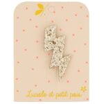 Luciole et Petit Pois - Blitzbrosche - Goldglitter
