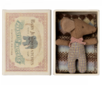 Maileg - Sleepy wakey baby maus in Streichholzschachtel - Rosa