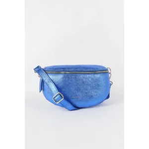 Bum Bag "Metallic-Look" – Bleu Roi