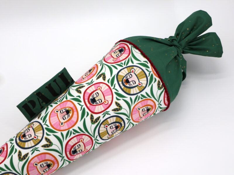 Schultüte "Löwe" mit Namen