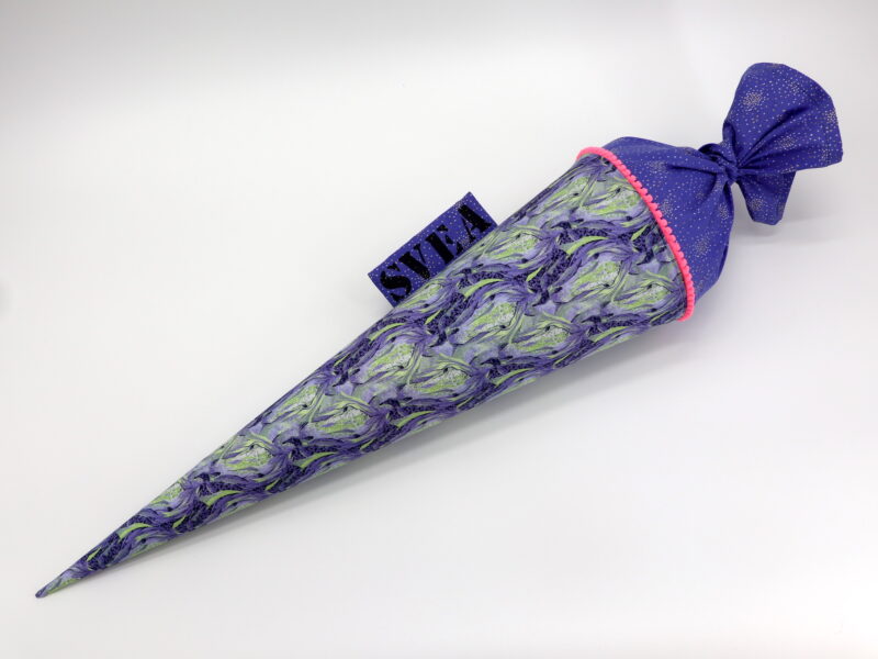 Schultüte "Dream Horse Purple" mit Namen – Bild 2