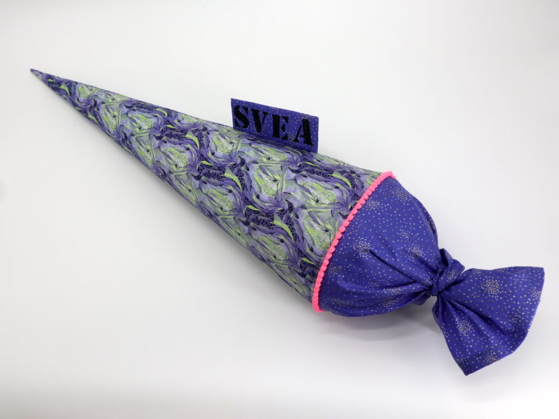 Schultüte "Dream Horse Purple" mit Namen – Bild 5
