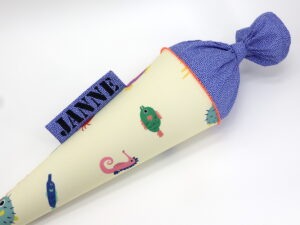 Schultüte "Fische - Judithmachtdas" mit Namen