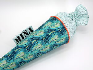 Schultüte "Dream Horse Aqua" mit Namen