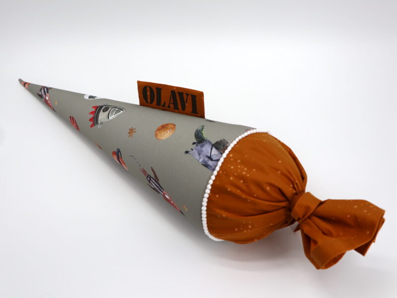 Schultüte "SPACE - Halfbird" mit Namen – Bild 3