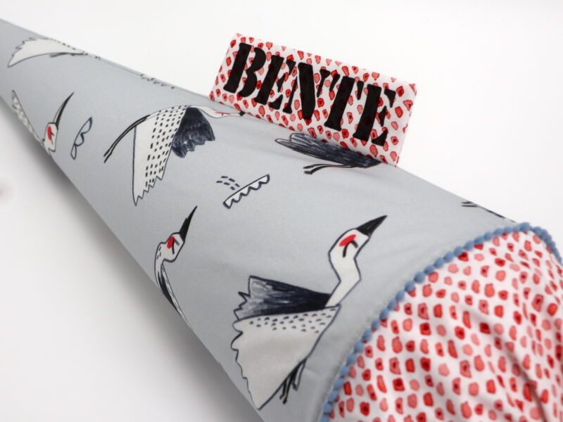 Schultüte "Kraniche - Halfbird" mit Namen – Bild 4