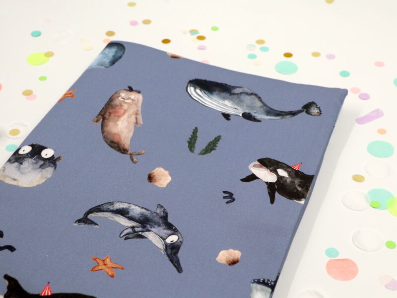 Personalisierte Zeugnismappe "Meer - Halfbird"