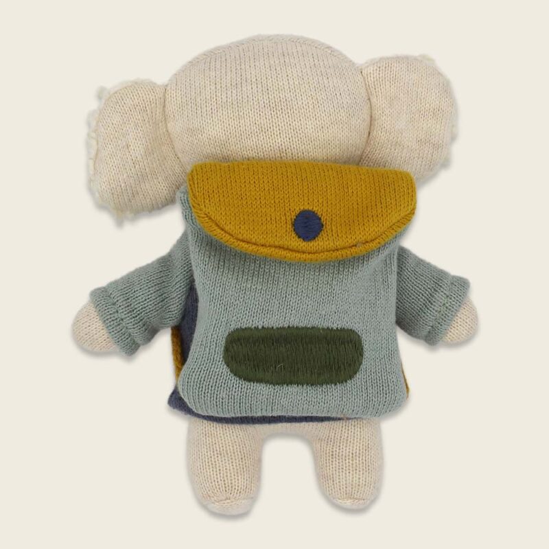 Kleiner Kuschelfreund "Schulkind" – Koala mit Schulranzen – Bild 2