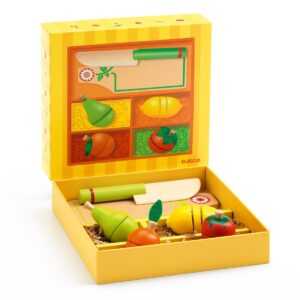 Djeco - ollenspiel Kinderküche: Früchte und Gemüse zum schneiden