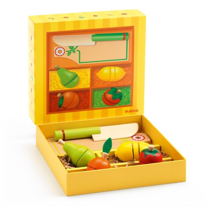 Djeco - ollenspiel Kinderküche: Früchte und Gemüse zum schneiden
