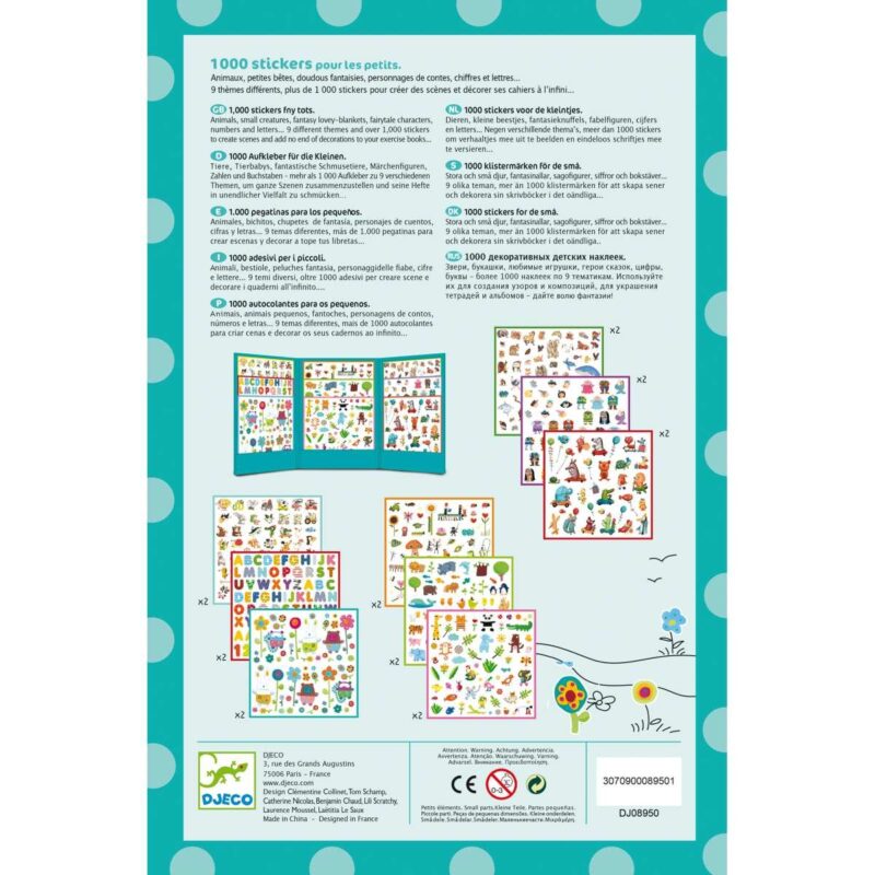 Stickerbögen "1000 Sticker für die Kleine – Bild 3