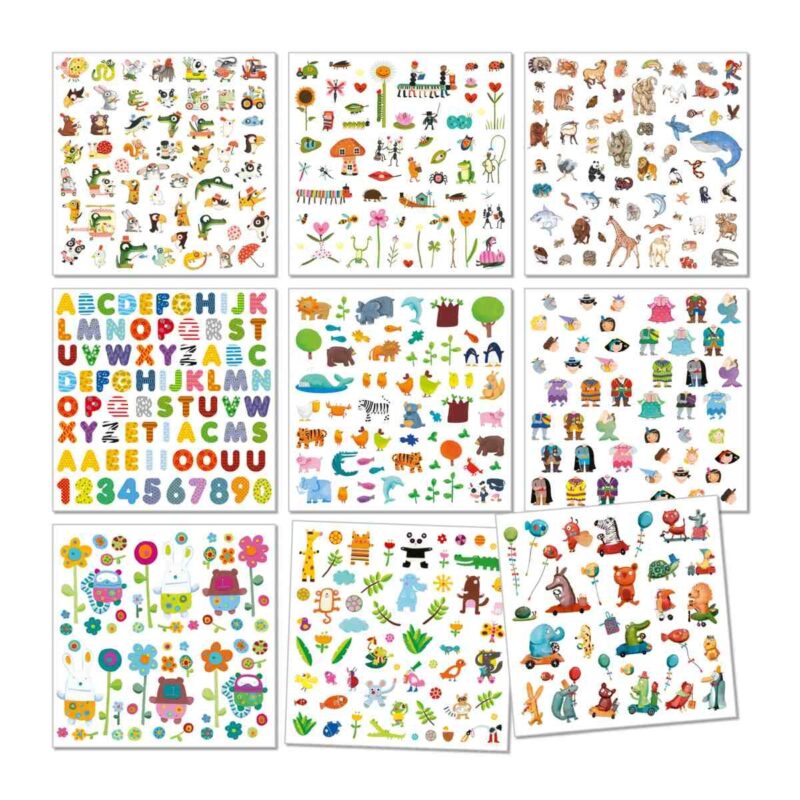 Stickerbögen "1000 Sticker für die Kleine – Bild 4