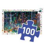 Djeco - Wimmelpuzzle: Der verwunschene Wald - 100 Teile Djeco - Wimmelpuzzle: Der verwunschene Wald - 100 Teile