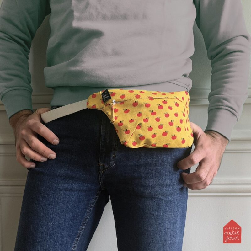 Gürteltasche "Bumbag" – Äpfel – Bild 2