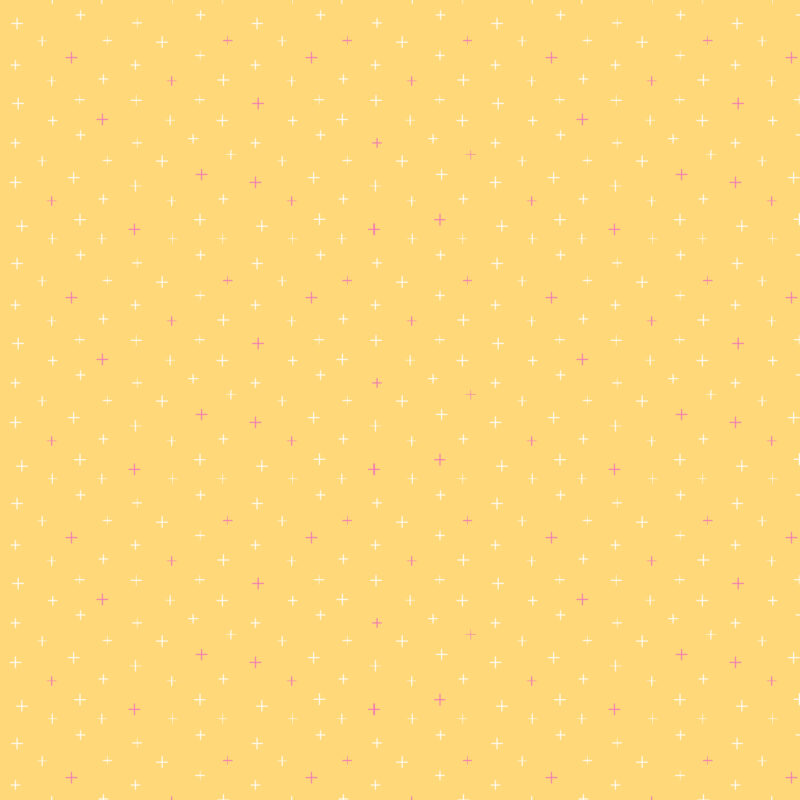 Cotton&Steel Fabrics - Basics - Be Positive - Butterflower