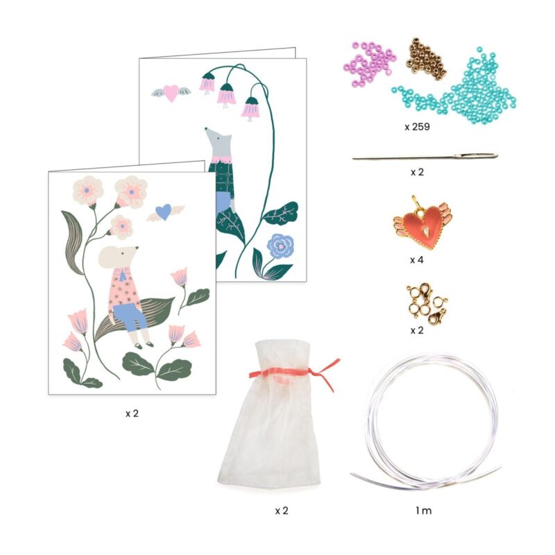 Schmuck basteln: Herzen & Flügel – Bild 2
