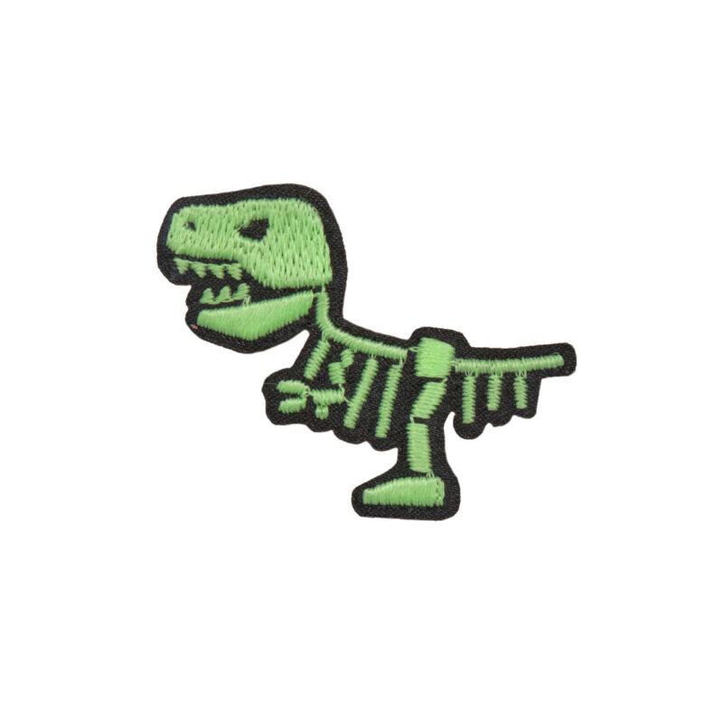 Gewebte Applikation "Stick On" im 3er Set – Dino – Bild 4