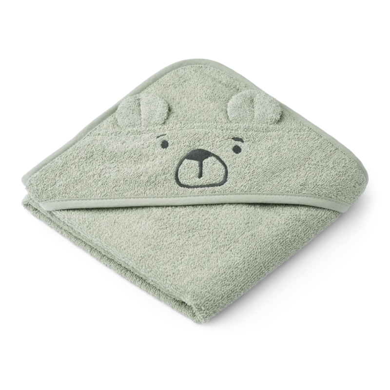 Kapuzenhandtuch "Albert Hooded Towel" - Bear dove blue – Bild 2