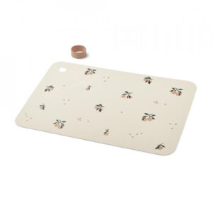 Liewood - Jude Printed Placemat - Peach / Sea shell mix