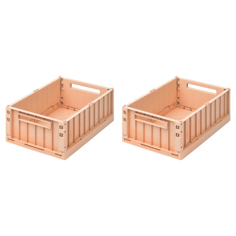 Aufbewahrungskiste "Weston Storage Box M"  2er Set - tuscany rose – Bild 2