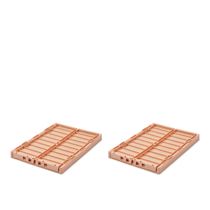Aufbewahrungskiste "Weston Storage Box M"  2er Set - tuscany rose – Bild 3