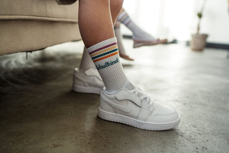 Socken Schulkind petrol Größe 35 - 38 – Bild 3