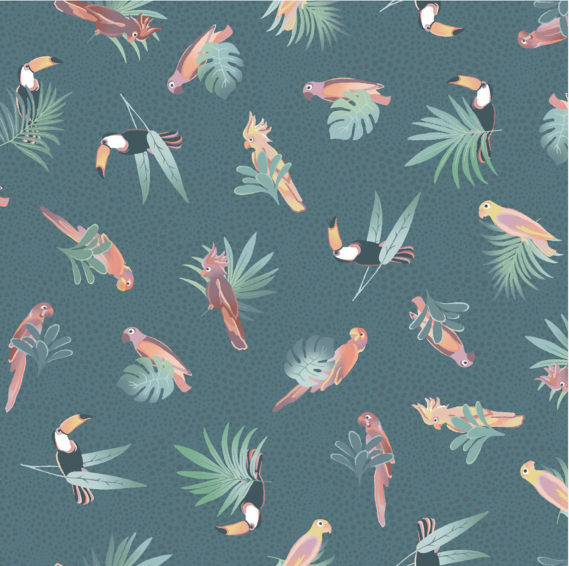 Maywood Studio - Wild Side Birds - Teal