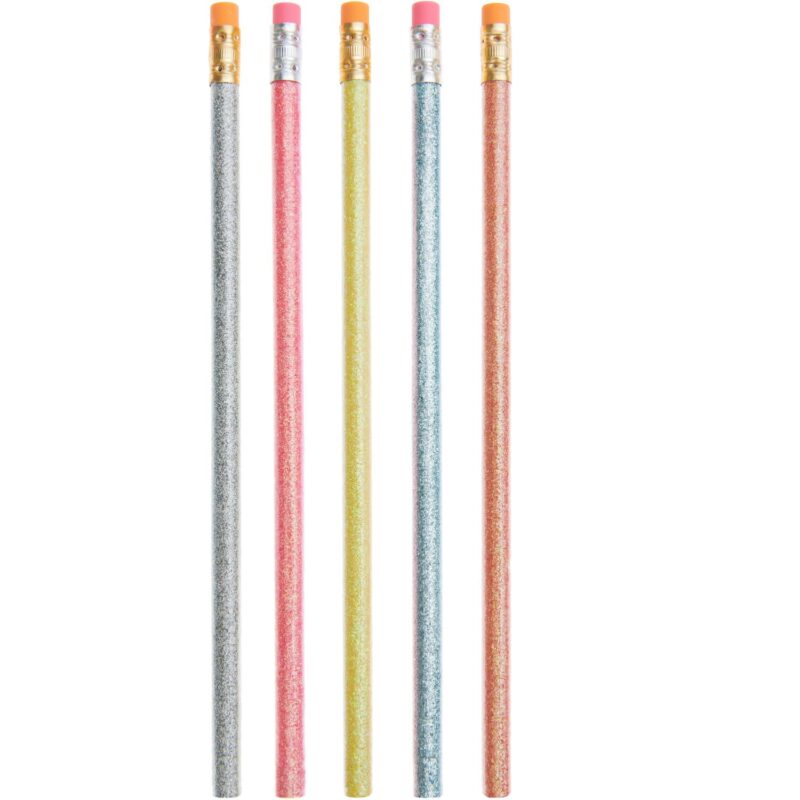 rico design - Bleistiftset Glitter 5 Stk.