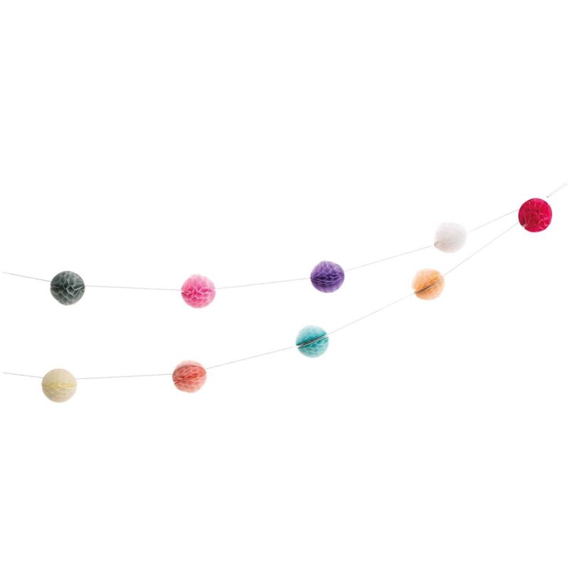 rico design - MINI-WABENBALLGIRLANDE 2M