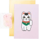 rico design - PAPER POETRY GRUSSKARTENSET JARDIN JAPONAIS WINKEKATZE