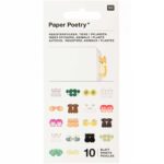 rico design - PAPER POETRY STICKERBUCH REGISTER TIERE 10 BLATT