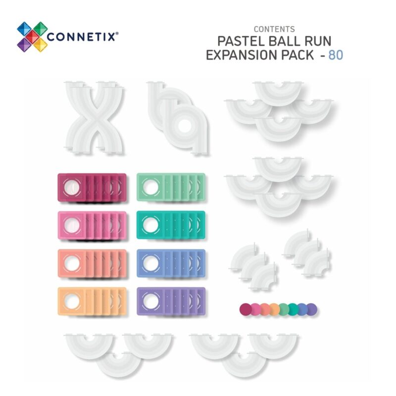 Connetix Magnetbausteine  "Pastel Ball Run" – Bild 5