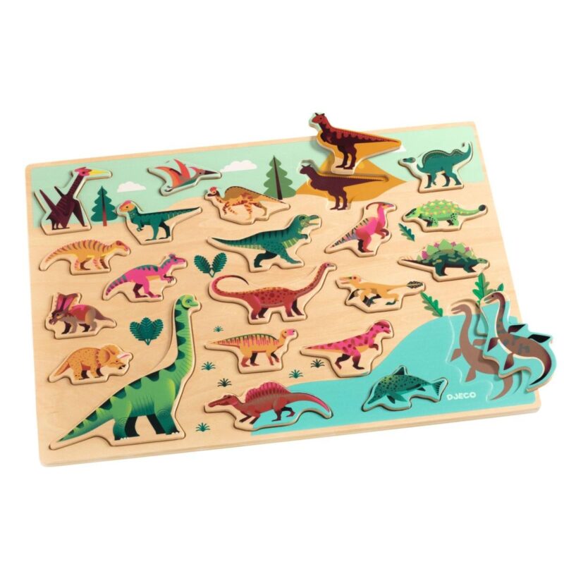 Holzpuzzle: Dino – Bild 3