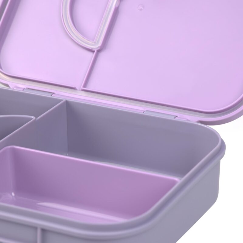 Brotdose "Bento Lunchbox" Little Gang - Herz Lila – Bild 4