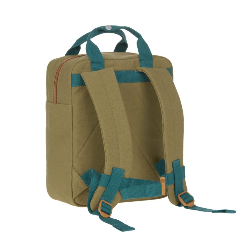 Kindergartenrucksack Square Little One & Me - Small Oliv – Bild 2