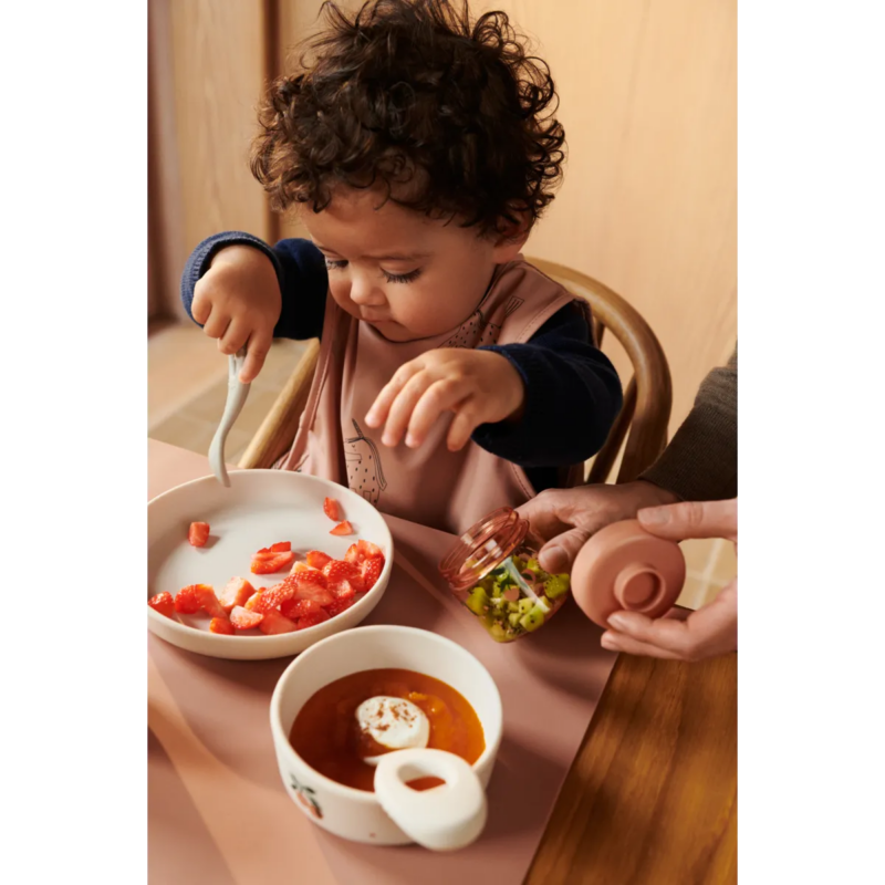 Dominique Baby Food Boxes 4-Pack (1232 Peach / Sea shell) – Bild 4