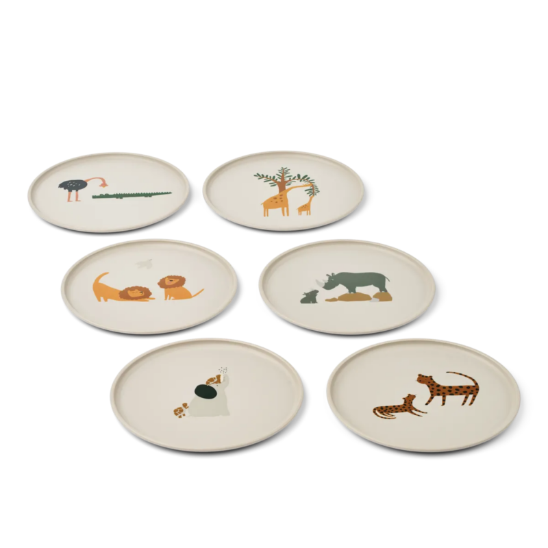 Kinderteller "Remco Plate  - All Together Sandy" - Nashorn – Bild 2