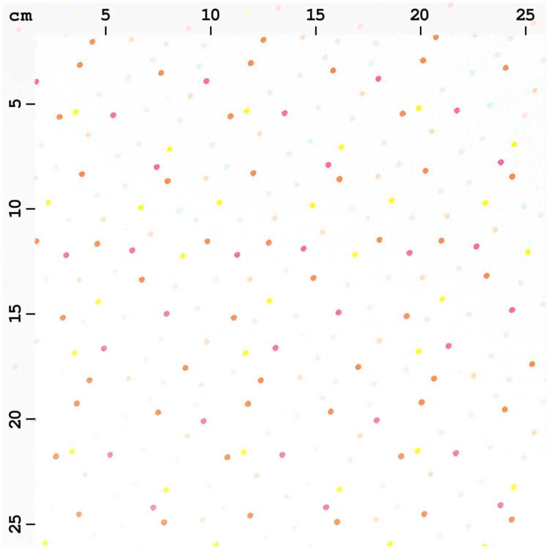 Druckstoff - Neon Konfetti Pastell – Bild 2