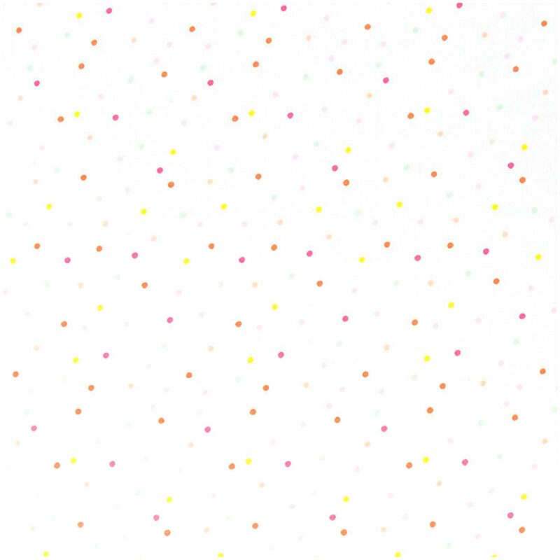 rico design - Druckstoff - Neon Konfetti Pastell