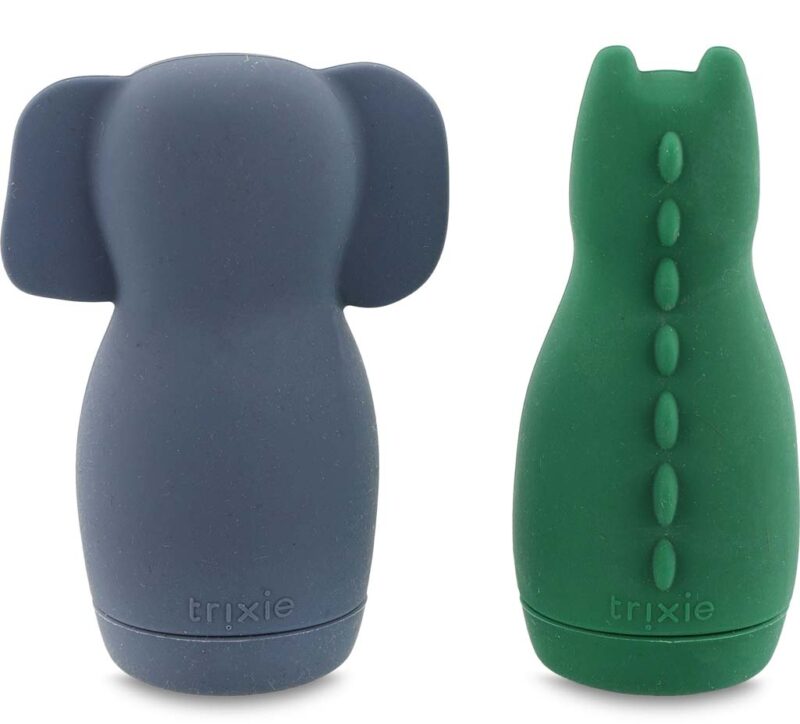 Badespielzeug "Spritztiere" - Mrs. Elephant & Mr. Crocodile – Bild 2