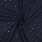 verhees-textiles-double-gauze-goldene-sprinkle-navy-gold-1
