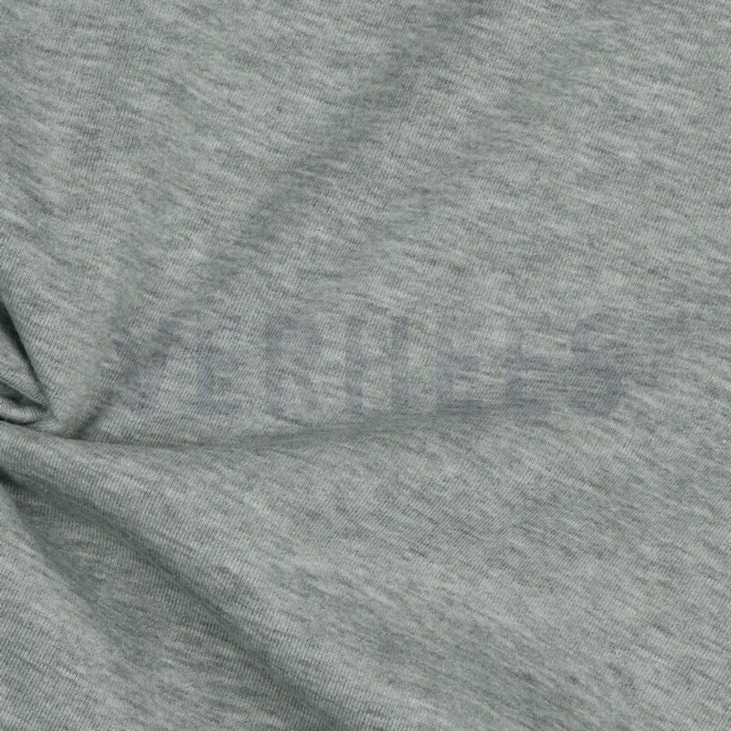 Superweicher Jogging Sweat - Hellgrau meliert – Bild 2