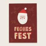 Ava&Yves - Postkarte Weihnachtsmann Ava&Yves - Postkarte Weihnachtsmann