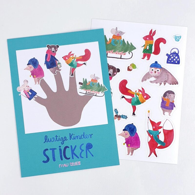 Stickerbogen *Winter & Weihnachten* – Bild 2