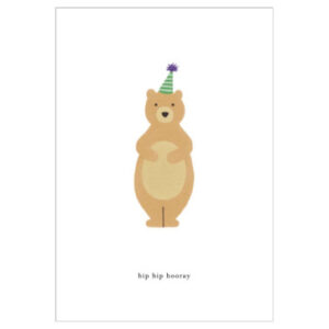 KARTOTEK Copenhagen - Klappkarte Birthday Bear